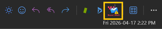 Phish Report button in the Outlook ribbon